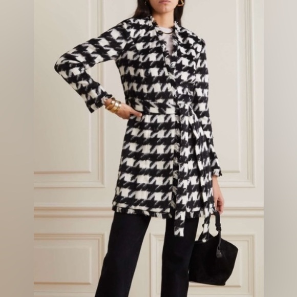 L'AGENCE Houndstooth Coat - Picture 5 of 6